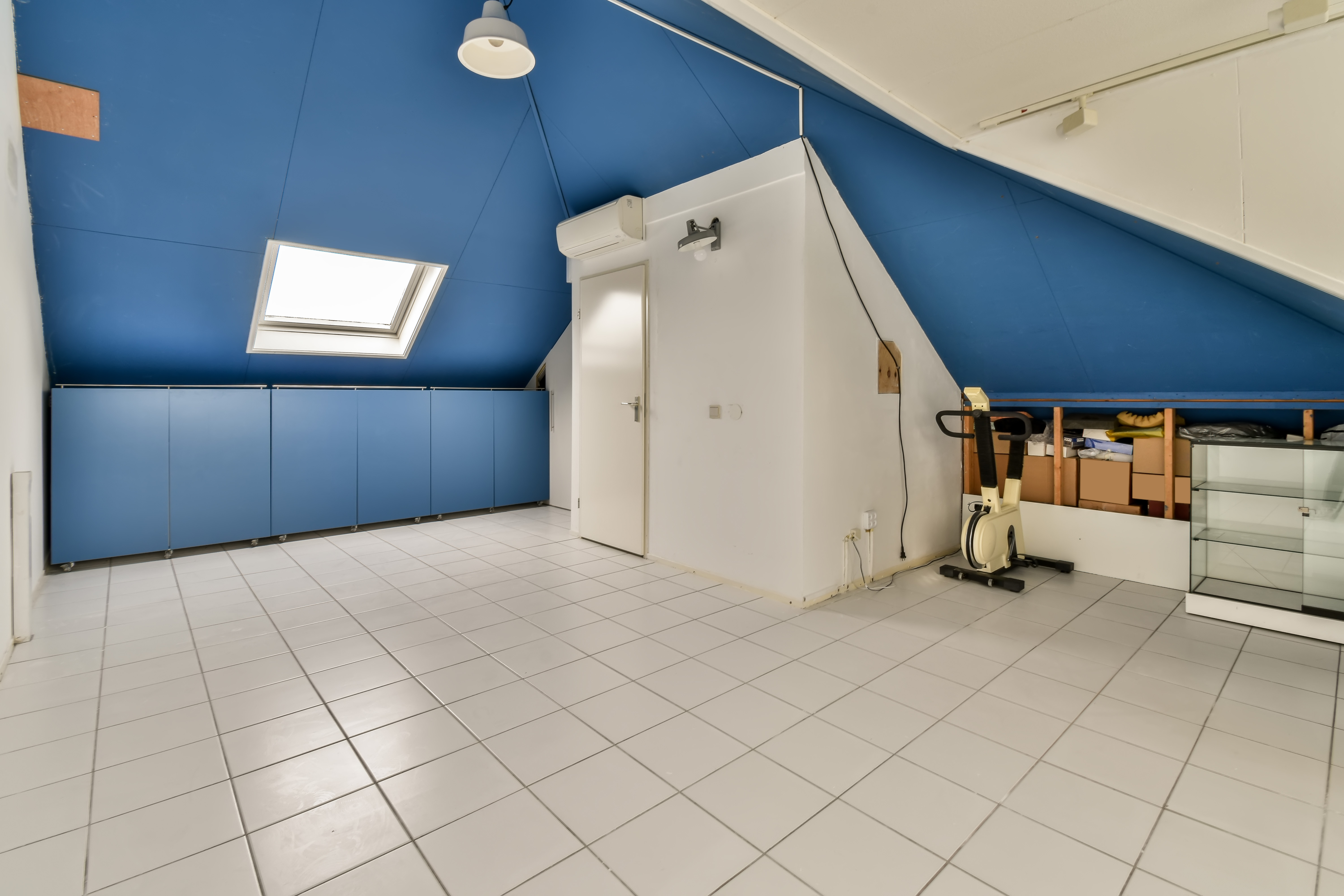 Rooms above the garage