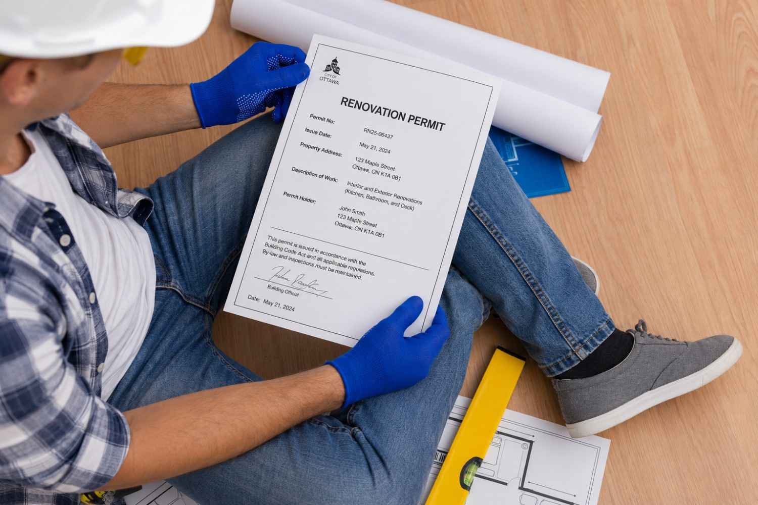 renovation permits in burlington